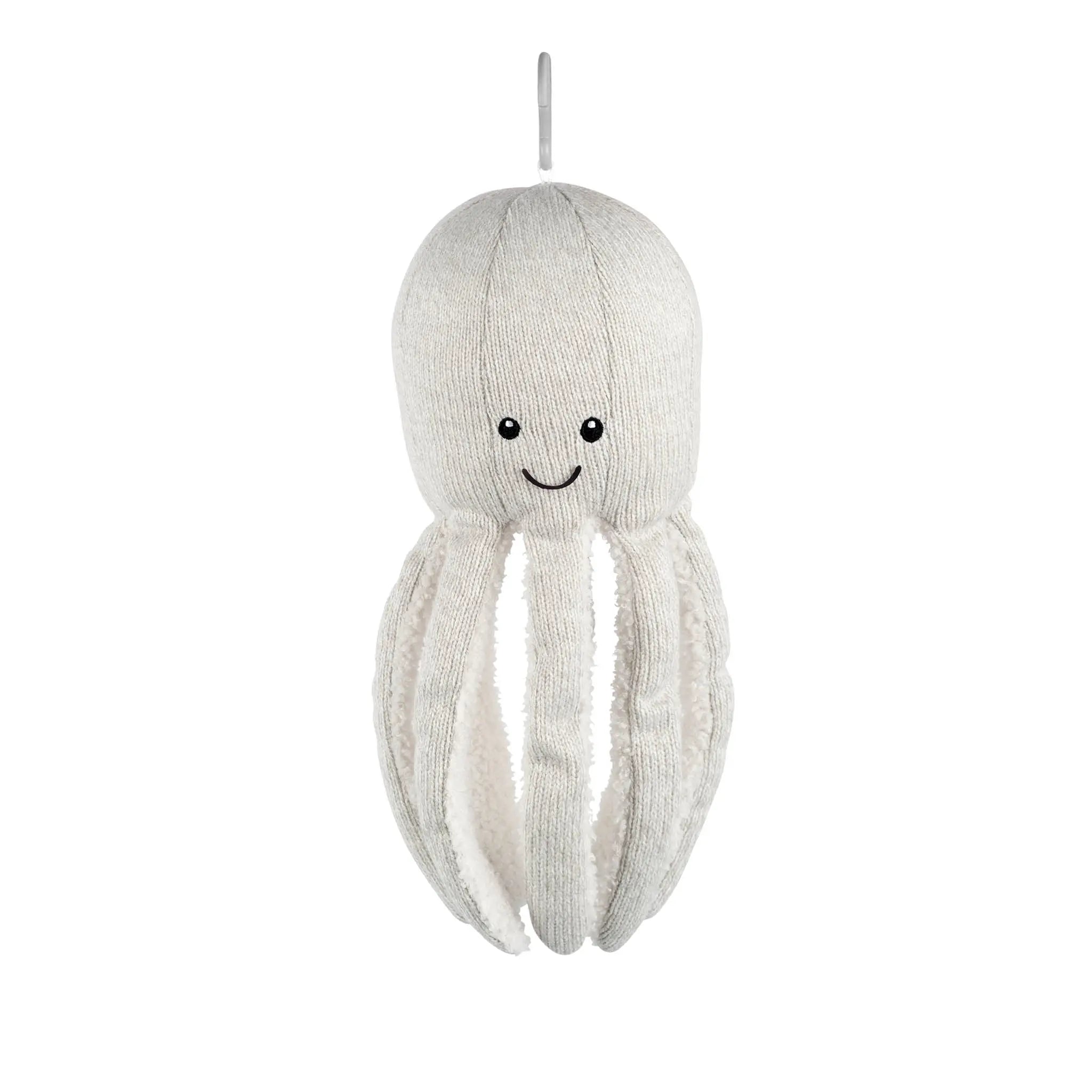 Flow Amsterdam - Kuscheltier mit Spieluhr "Olly Heartbeat Comforter" | off-white Flow Amsterdam