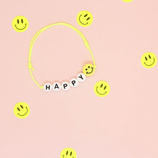 Friday Atelier - Armband "HAPPY Mini" | gelb