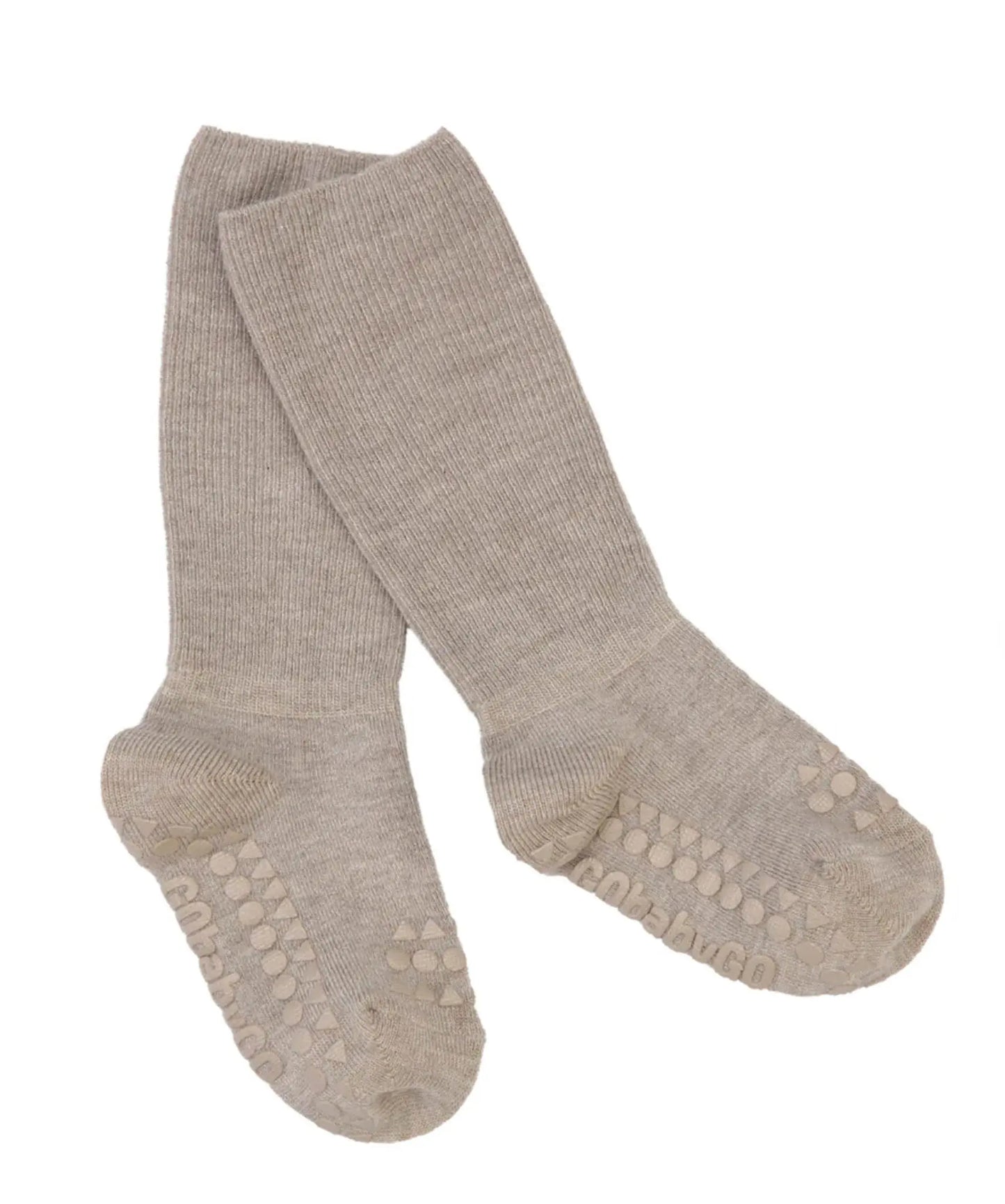 GoBabyGo - Antirutsch-Socken Bambus "Non-Slip Socks Bamboo" | sand GoBabyGo