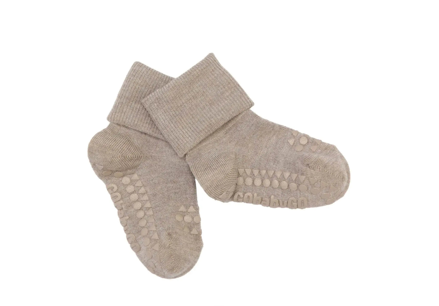 GoBabyGo - Antirutsch-Socken Bambus "Non-Slip Socks Bamboo" | sand GoBabyGo