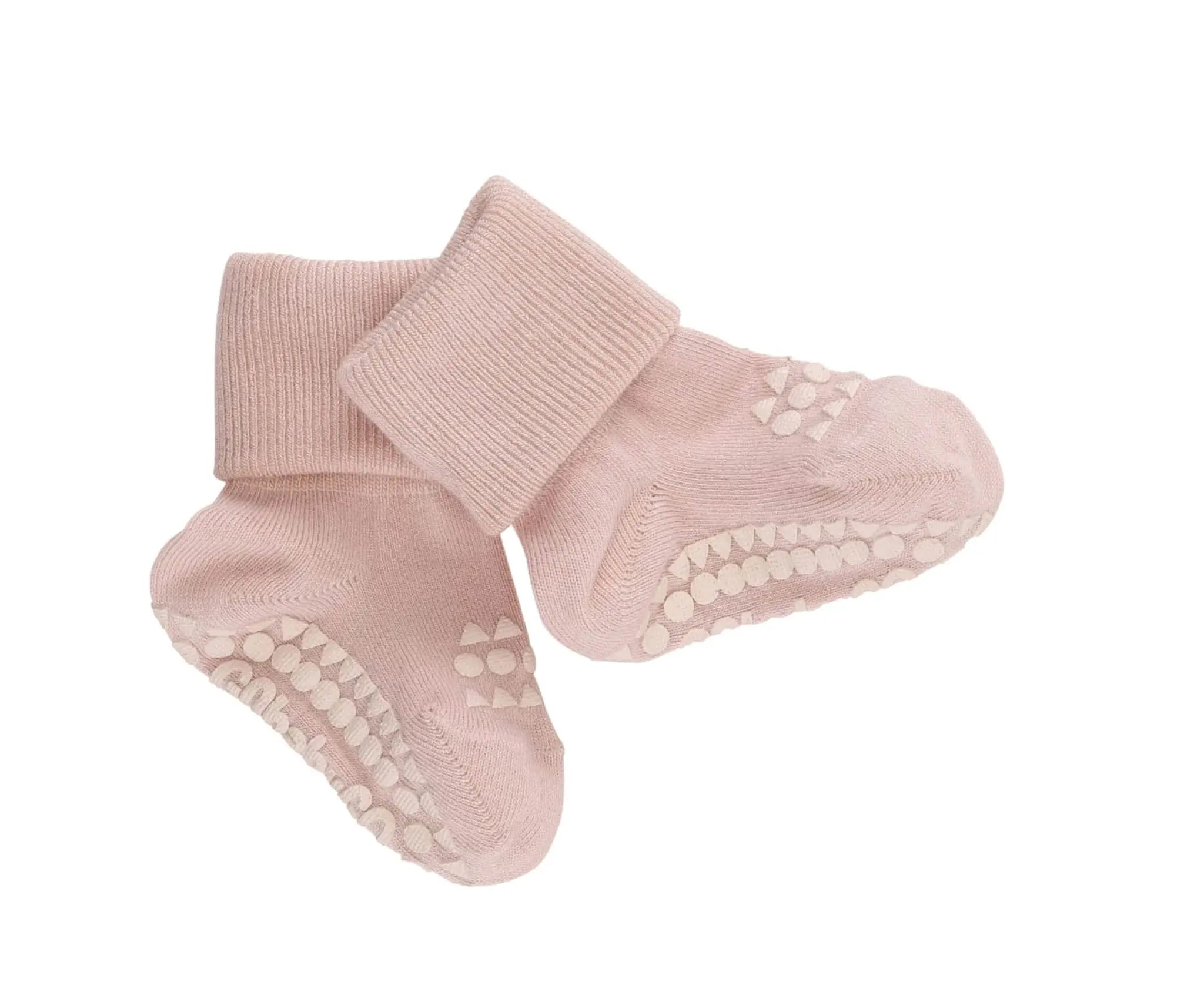 GoBabyGo - Antirutsch-Socken Bambus "Non-Slip Socks Bamboo" | soft pink GoBabyGo