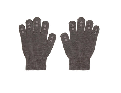 GoBabyGo - Handschuhe aus Merinowolle "Wool Grip Gloves" | brown melange GoBabyGo