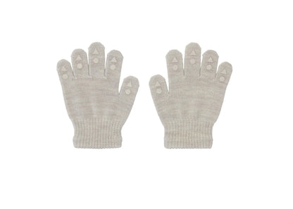 GoBabyGo - Handschuhe aus Merinowolle "Wool Grip Gloves" | sand GoBabyGo