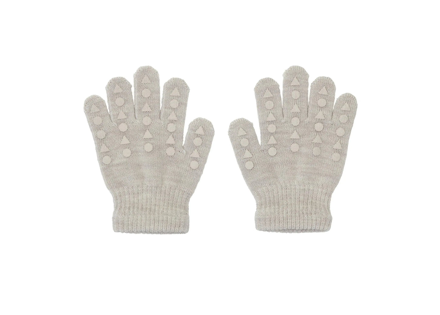 GoBabyGo - Handschuhe aus Merinowolle "Wool Grip Gloves" | sand GoBabyGo