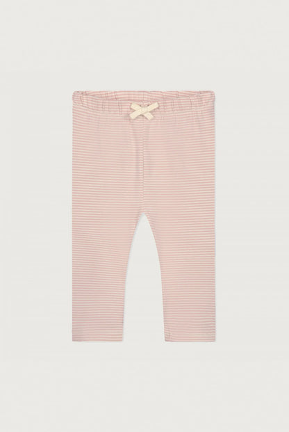 Gray Label - Leggings "Baby Leggings GOTS" | faded pink / cream Gray Label