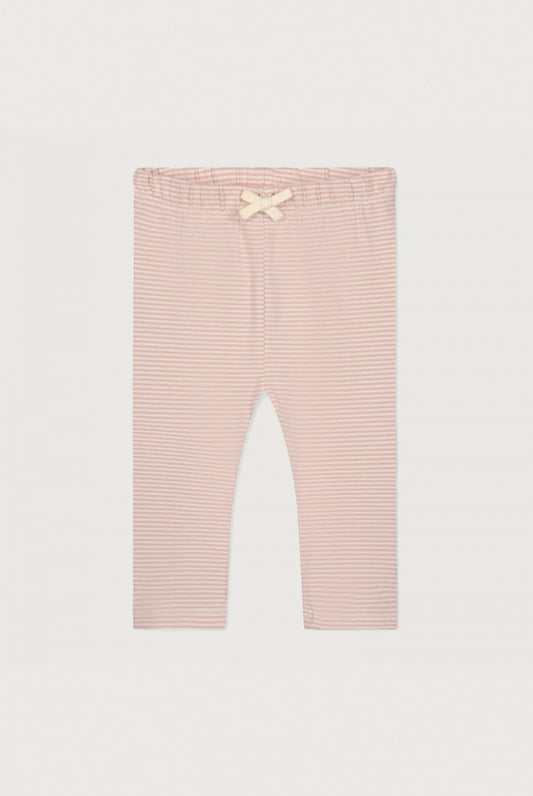 Gray Label - Leggings "Baby Leggings GOTS" | faded pink / cream Gray Label