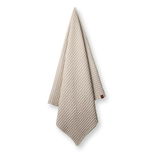 HUMDAKIN - Handtuch in Waffel-Optik "Waffle hand towels" | light stone HUMDAKIN