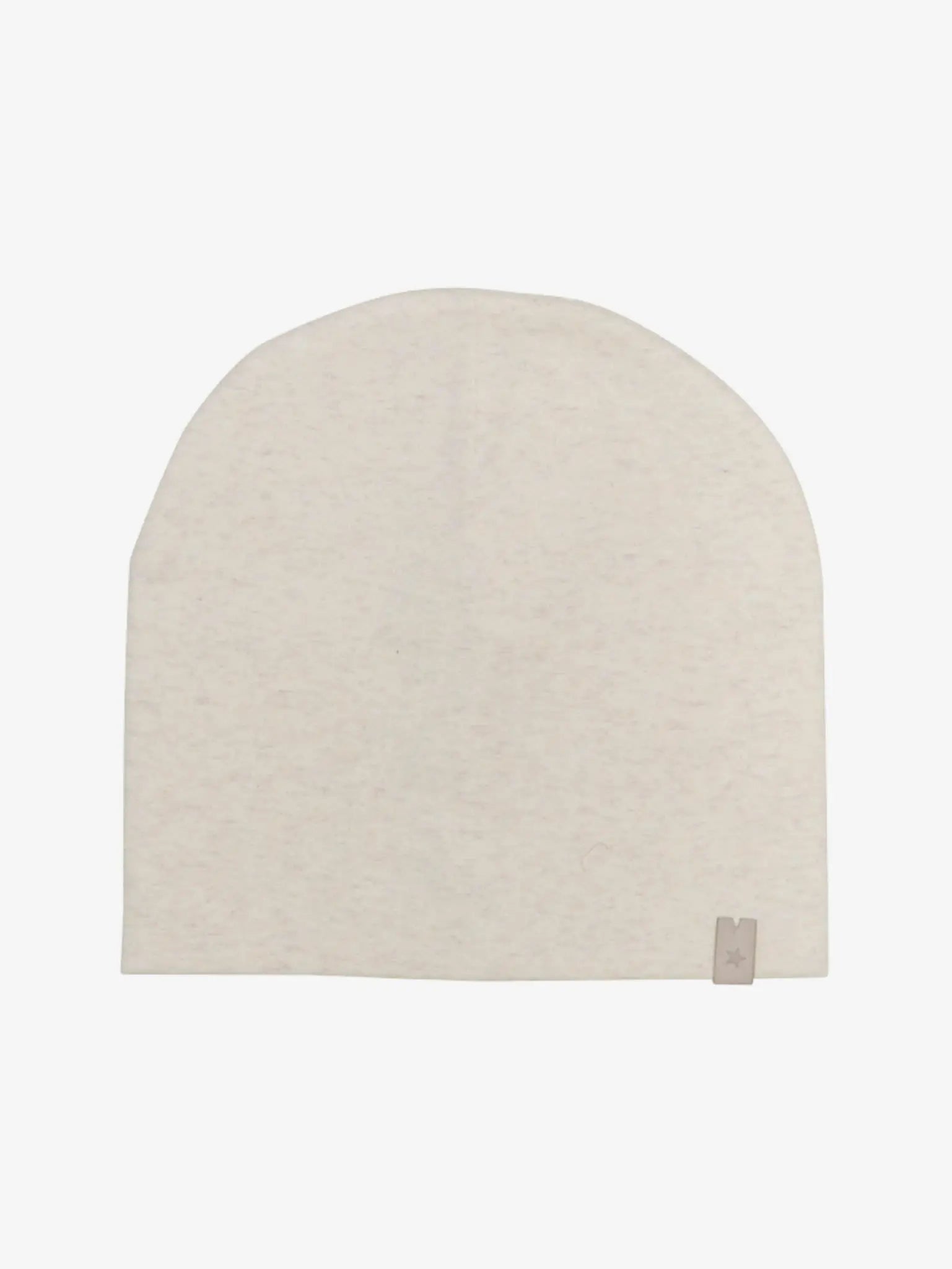 HUTTELIHUT - Baby Mütze "Beanie Melange Rib" | light sand melange Huttelihut