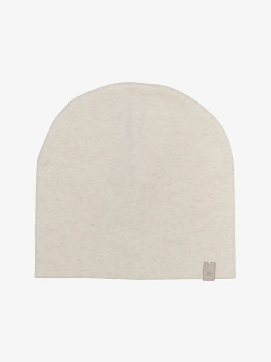 HUTTELIHUT - Baby Mütze "Beanie Melange Rib" | light sand melange Huttelihut