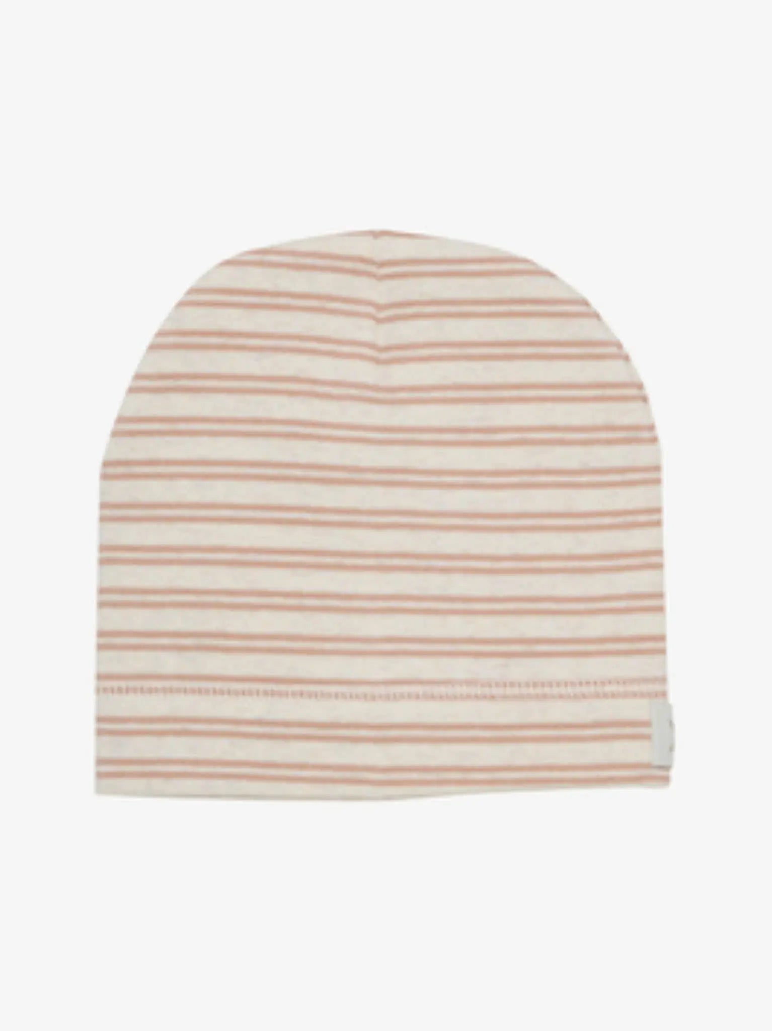 HUTTELIHUT - Baby Mütze "Beanie Melange Rib" | mahogany rose Huttelihut