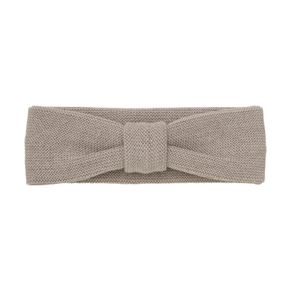 HUTTELIHUT - Stirnband "Headband Wool Knit" | cobblestone Huttelihut