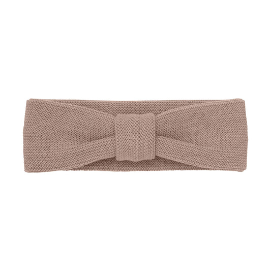 HUTTELIHUT - Stirnband "Headband Wool Knit" | mahogony rose Huttelihut