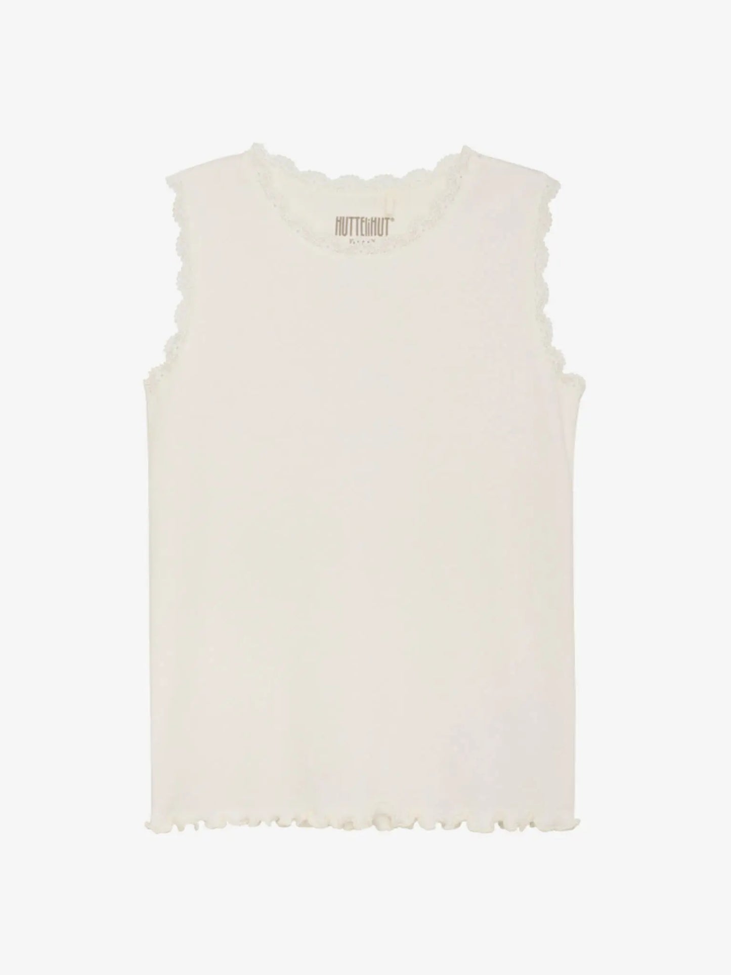 HUTTELIHUT - Tank Top "Tank Top Rib" | eggnog Huttelihut