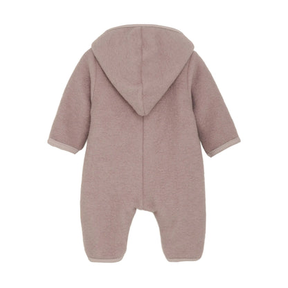 HUTTELIHUT - Woll-Walk Overall "Pram Suit Wool w. Lining" | fawn Huttelihut