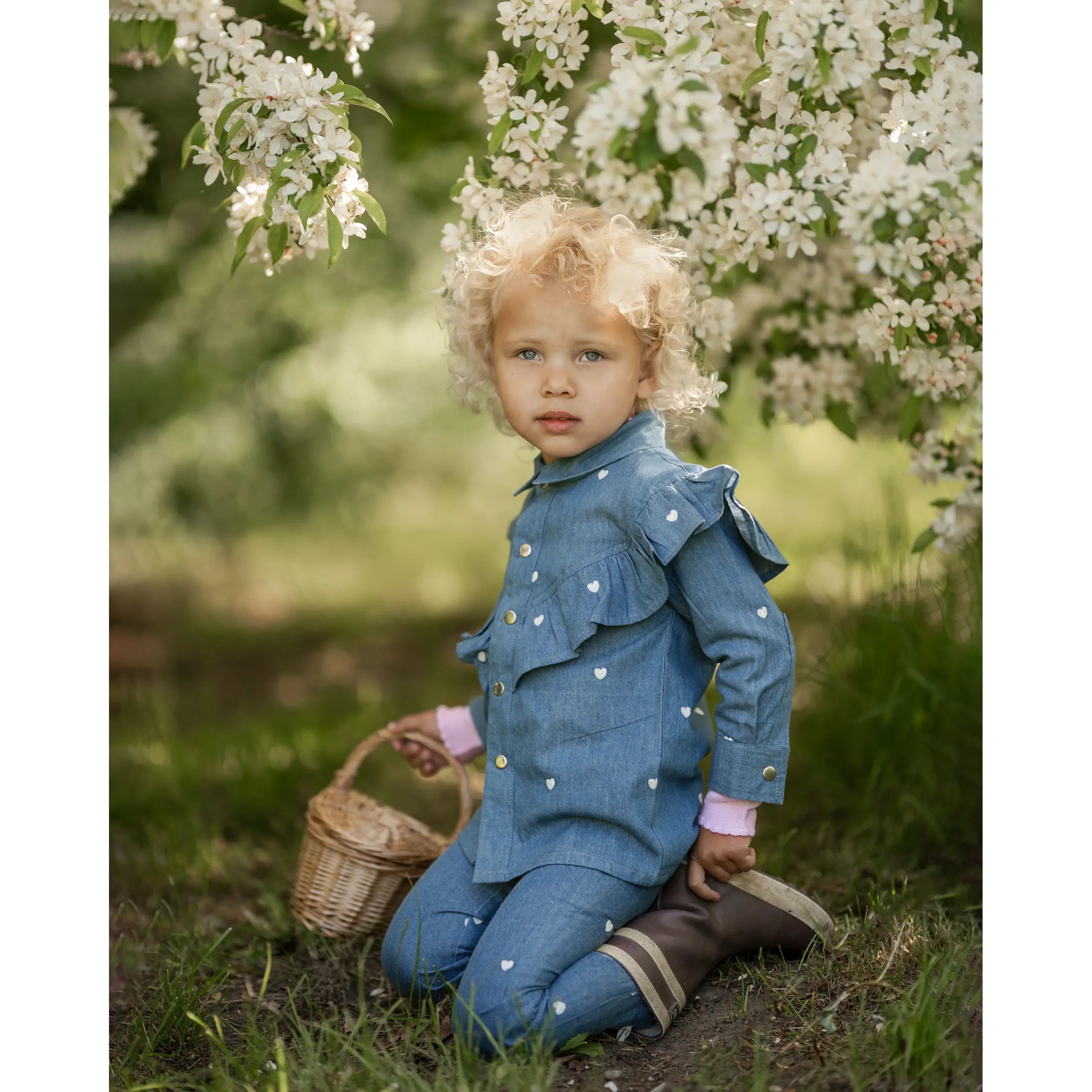 Hanevild - Hose "Denim pants - girl & boy" | denim