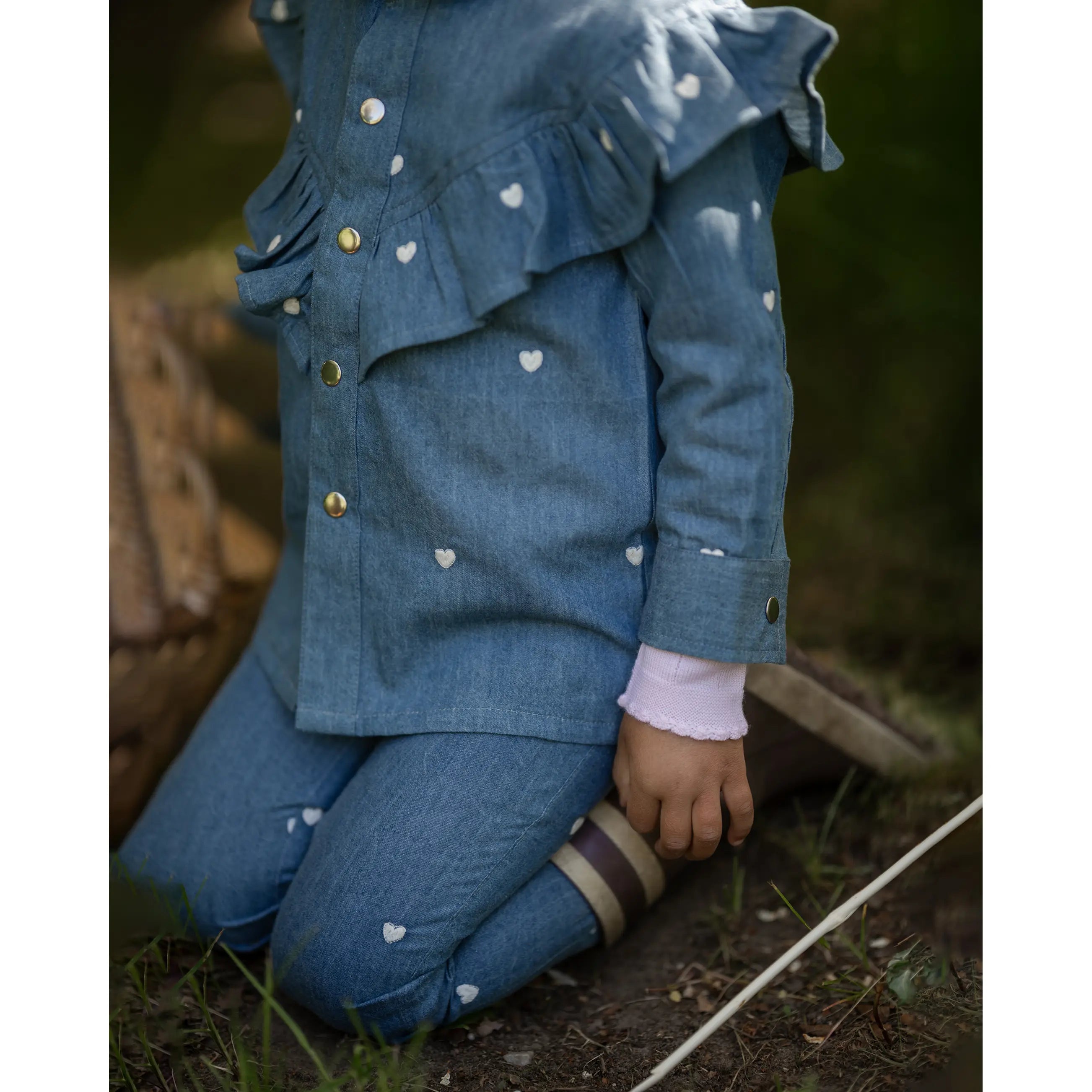 Hanevild - Hose "Denim pants - girl & boy" | denim