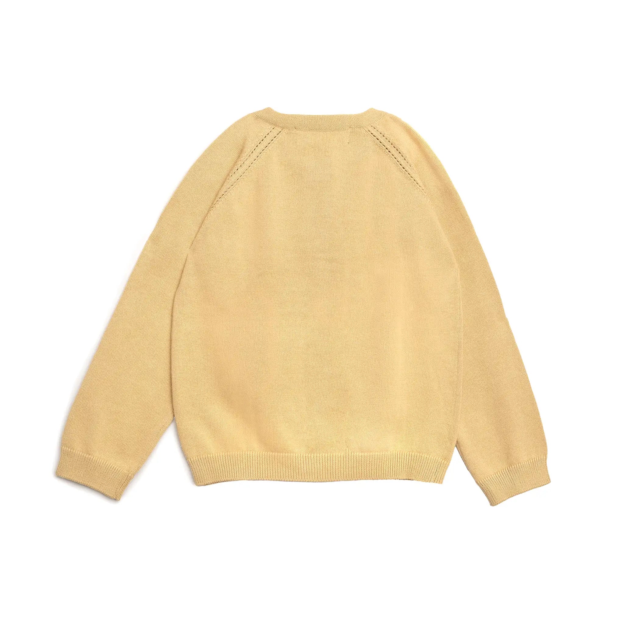 Hanevild - Blusen "Daisy cardigan" | italien straw