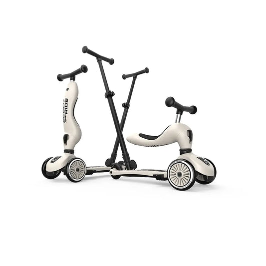 Scoot & Ride - Roller "Highwaykick 1 Push & Go" | ash