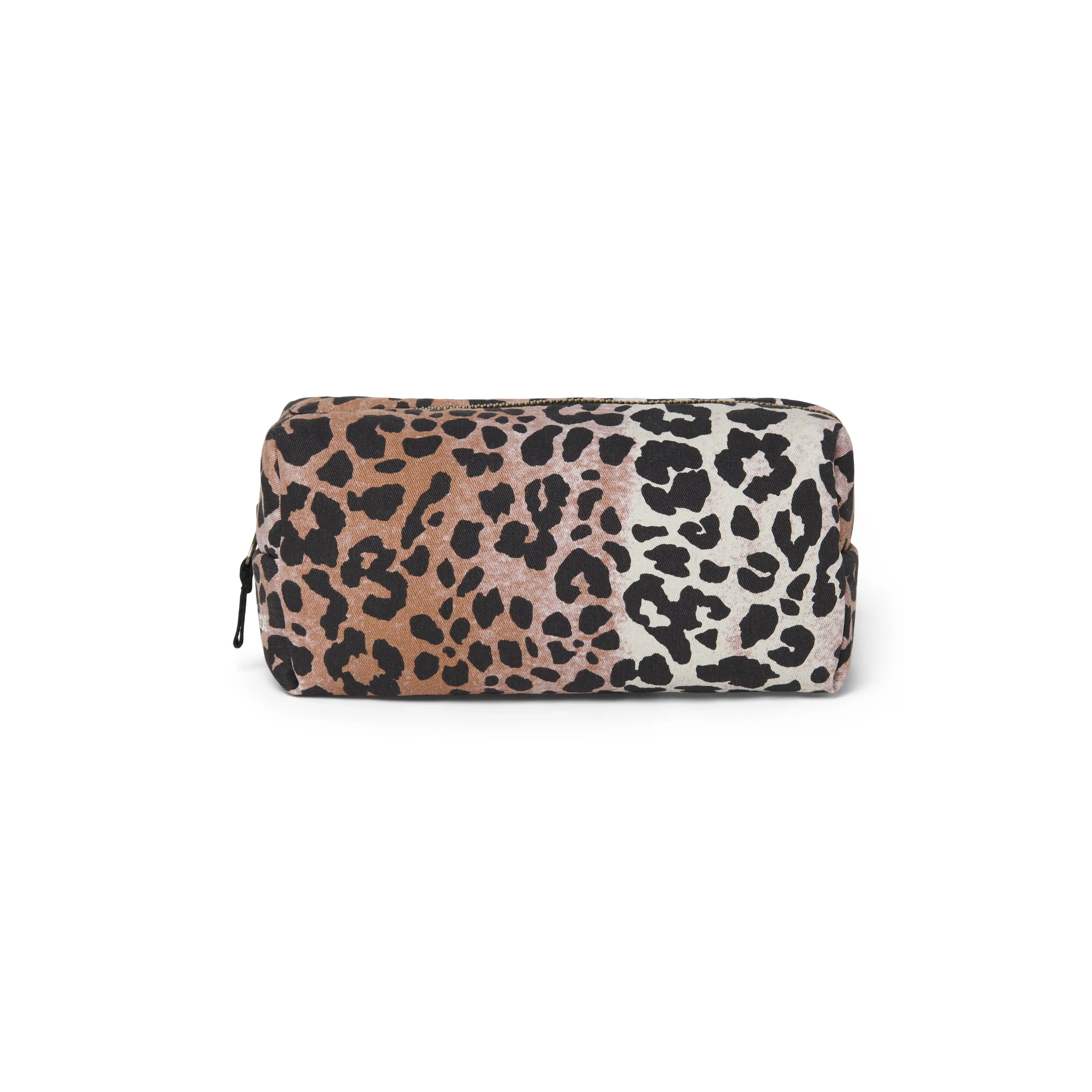 Studio Noos - Kosmetiktasche "Soft Cotton Leopard Pouch" | verschiedene Farben