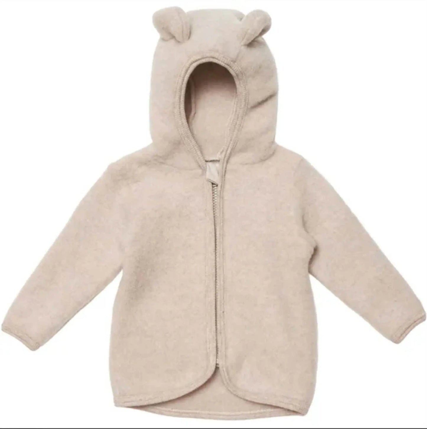 Huttelihut - Wollfleece Jacke "Jacket Ears Soft Wool JACKIE" | camel Huttelihut