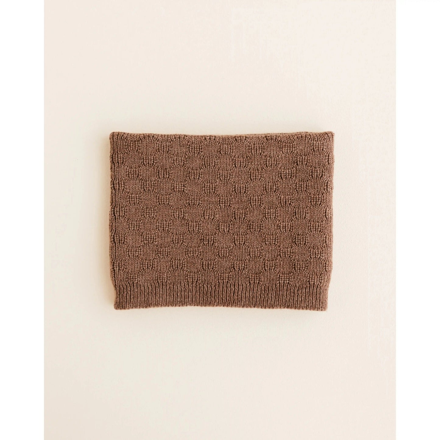 Hvid - Rundhalsschal "Tube Scarf Gigi" | mocha hvid