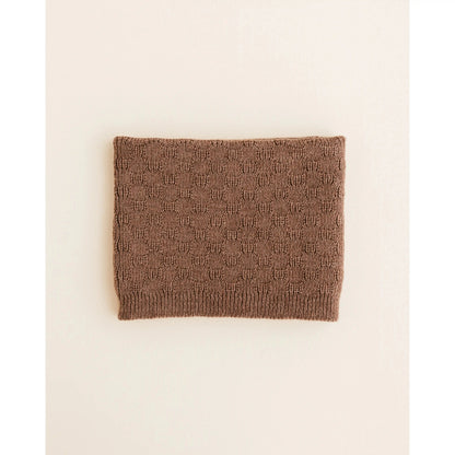 Hvid - Rundhalsschal "Tube Scarf Gigi" | mocha hvid