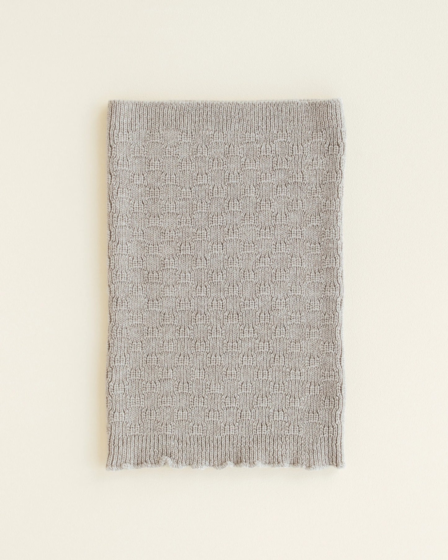 Hvid - Rundhalsschal "Tube Scarf Gigi" | pebble hvid