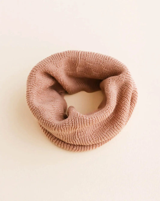 Hvid - Rundhalsschal "Tube Scarf Gigi" | rose hvid