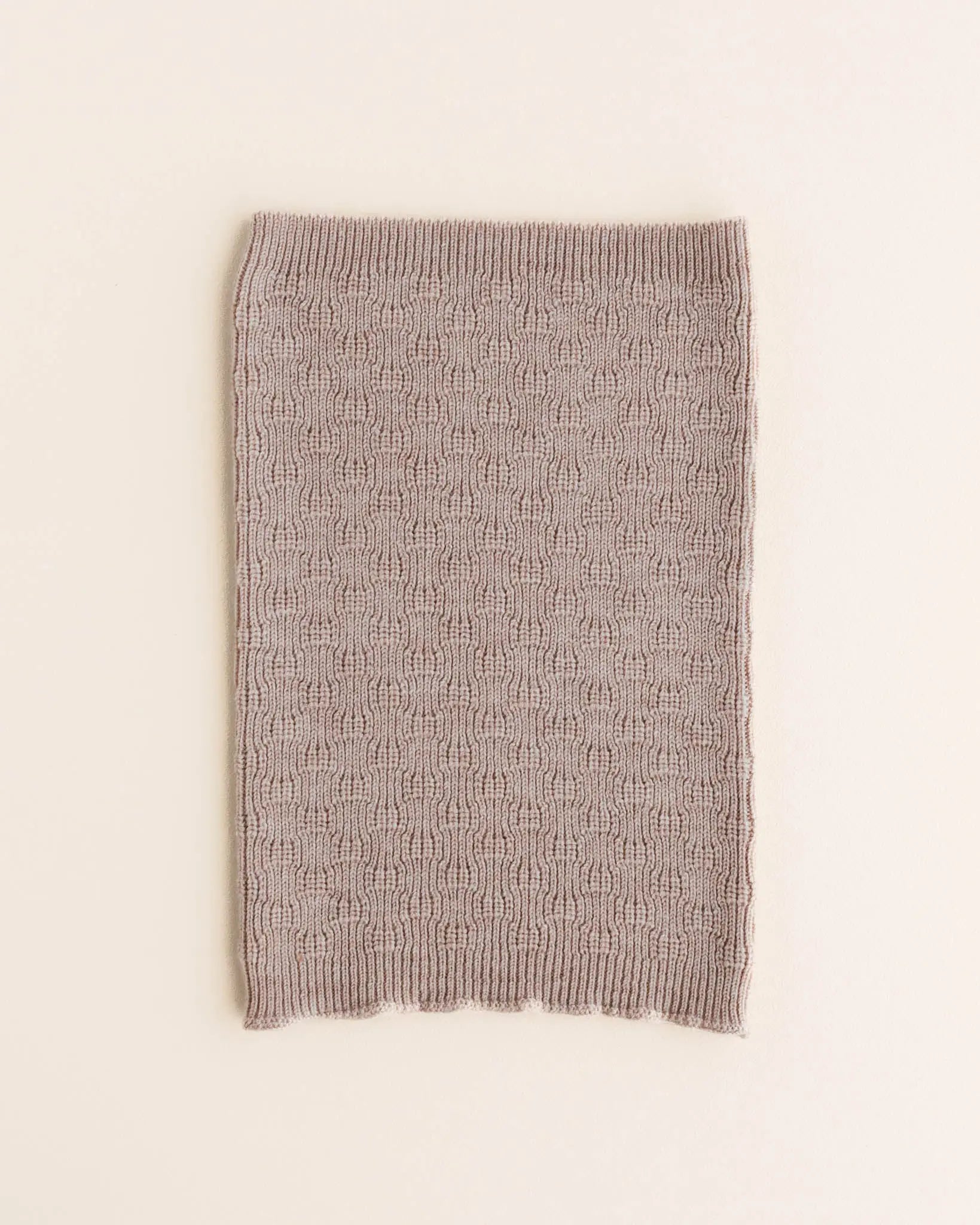 Hvid - Rundhalsschal "Tube Scarf Gigi" | sand hvid