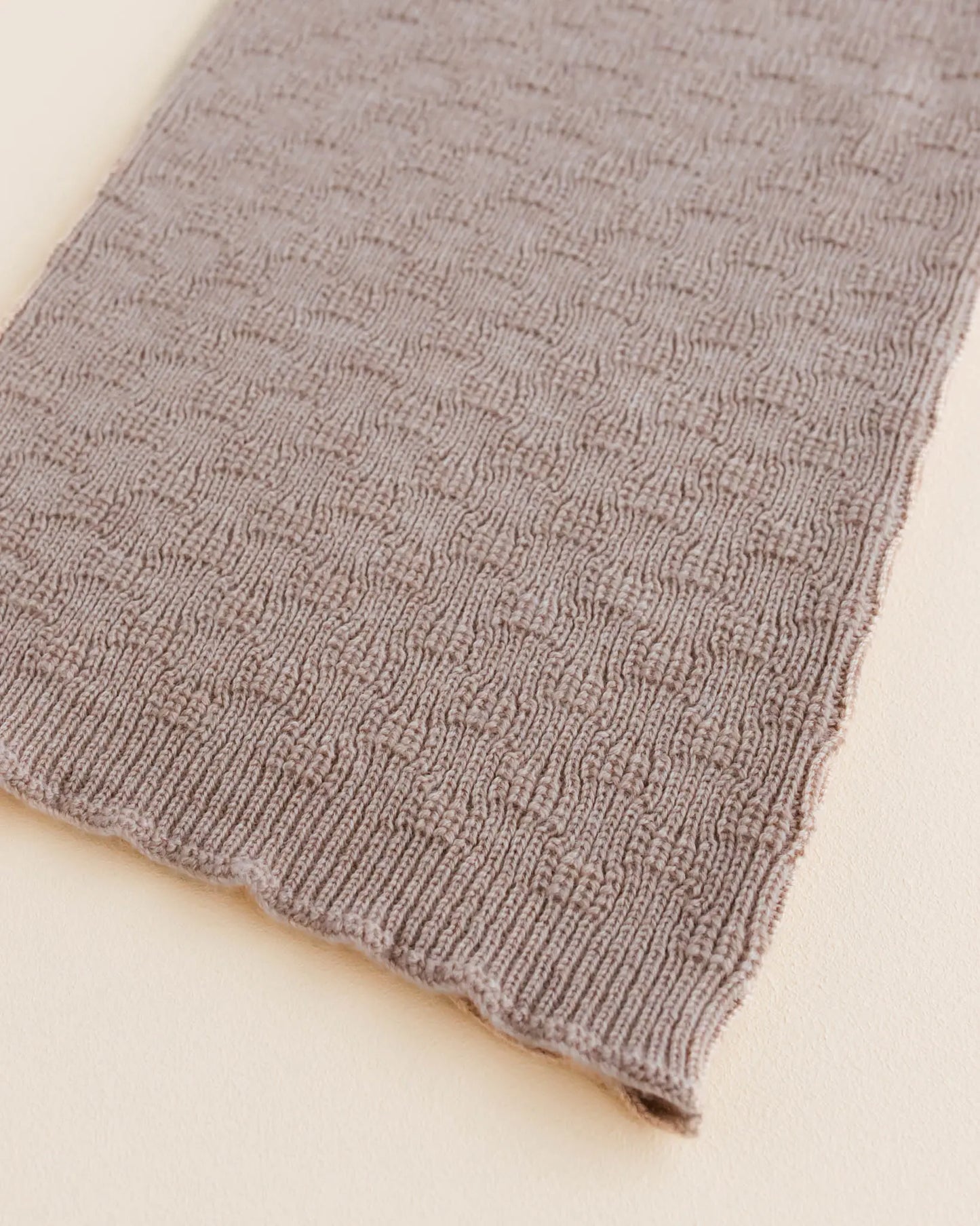 Hvid - Rundhalsschal "Tube Scarf Gigi" | sand hvid