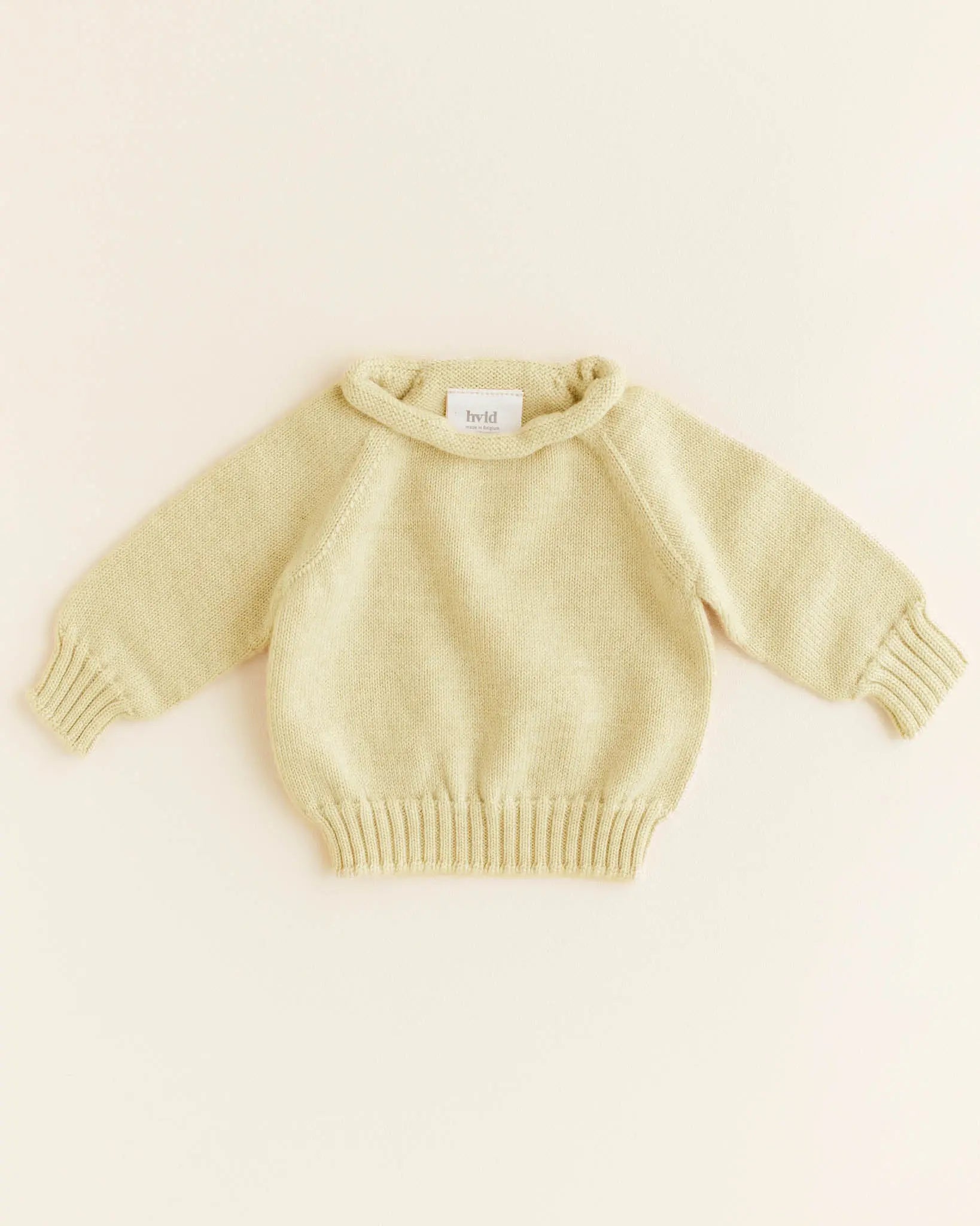 Hvid - Strickpullover "Georgette" | light yellow Hvid