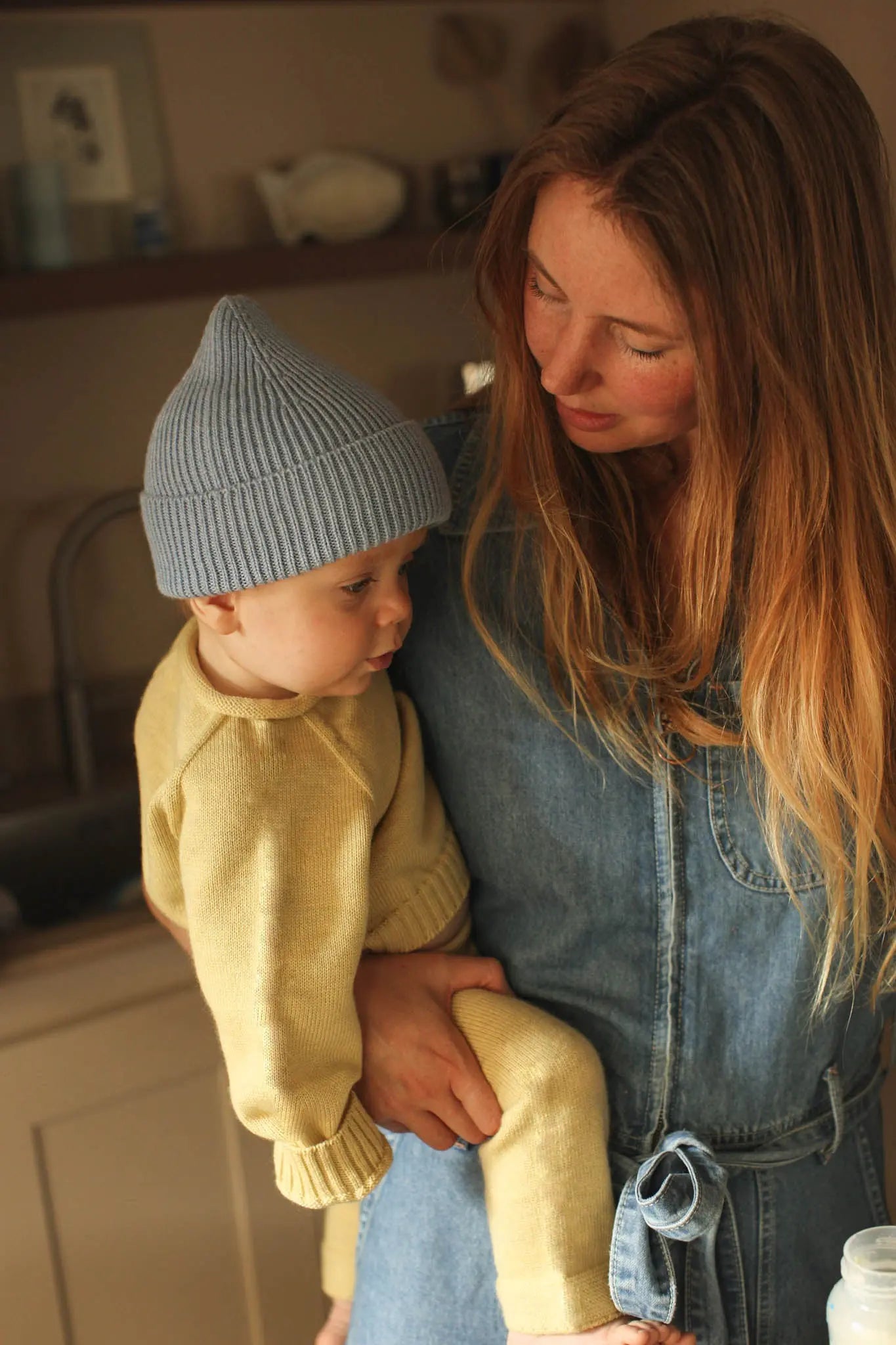 Hvid - Strickpullover "Georgette" | light yellow Hvid