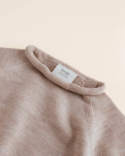 Hvid - Strickpullover "Georgette" | sand Hvid