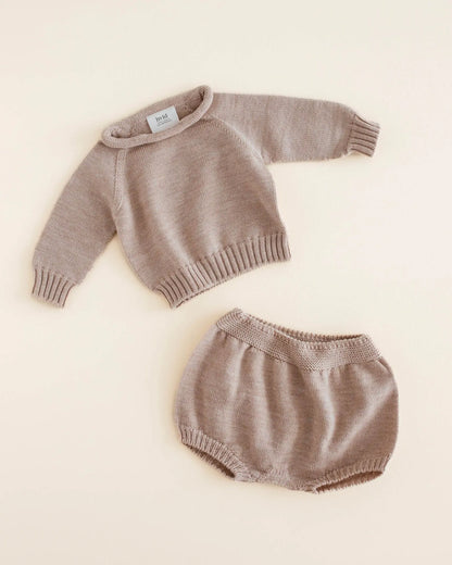 Hvid - Strickpullover "Georgette" | sand Hvid