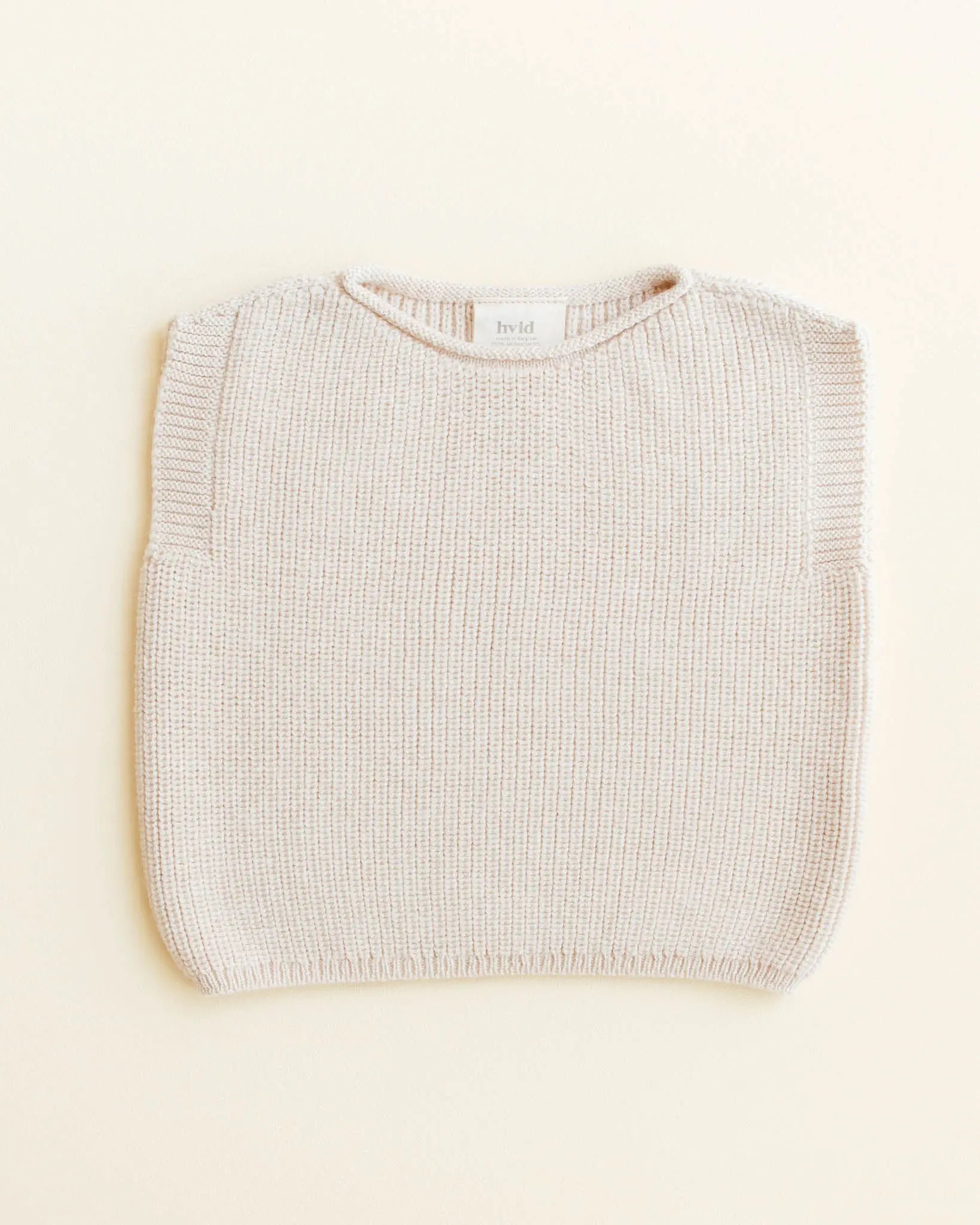 Hvid - Strickpullunder "Vest Harvey" | cream Hvid