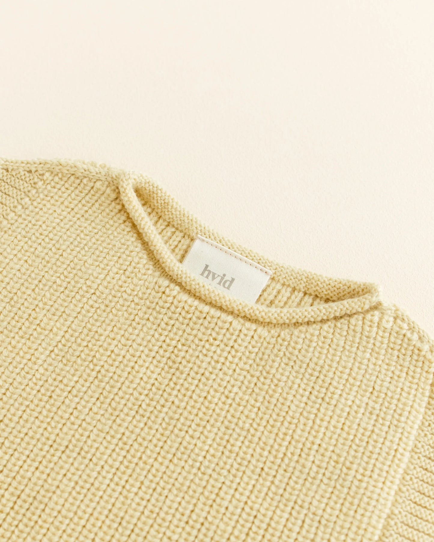 Hvid - Strickpullunder "Vest Harvey" | light yellow Hvid