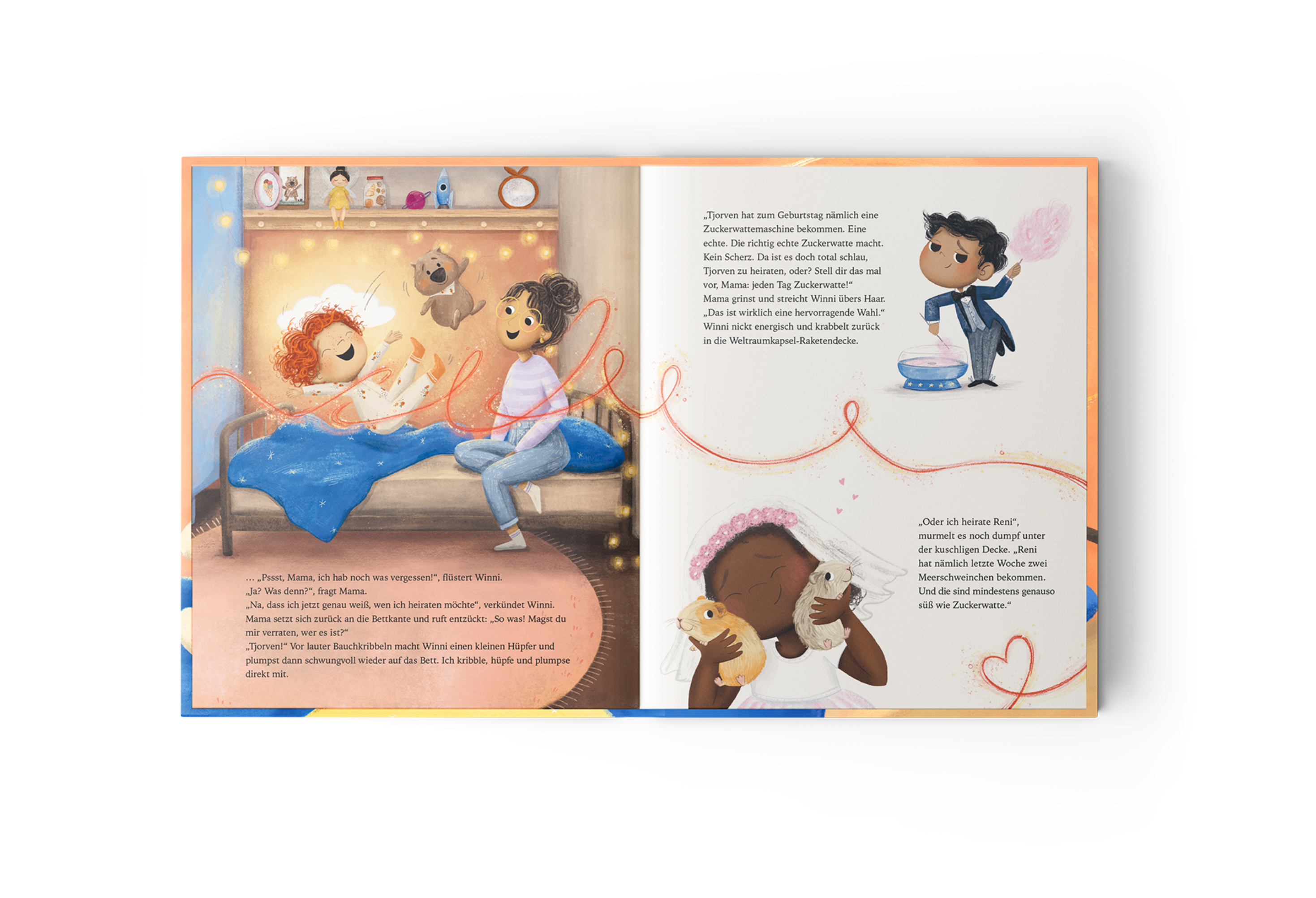 Jupitermond Verlag X Hejlenki - Kinderbuch "Von Zauberschnüren und Zuckerwatte"