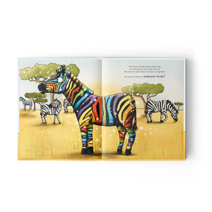 Jupitermond Verlag - Kinderbuch "Noomi, das streifenlose Zebra" Jupitermond Verlag