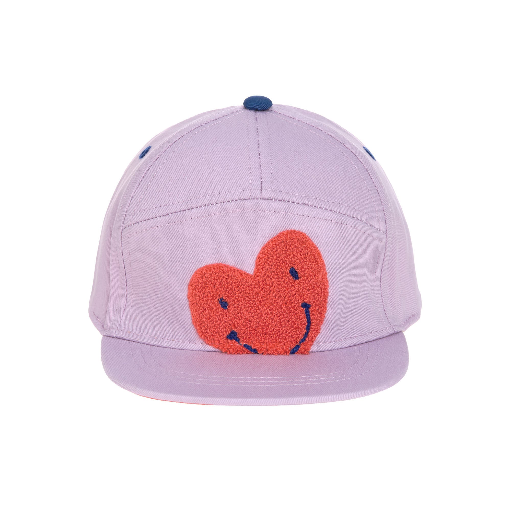 Lässig - Kappe "Kids Cap" | Herz Lila