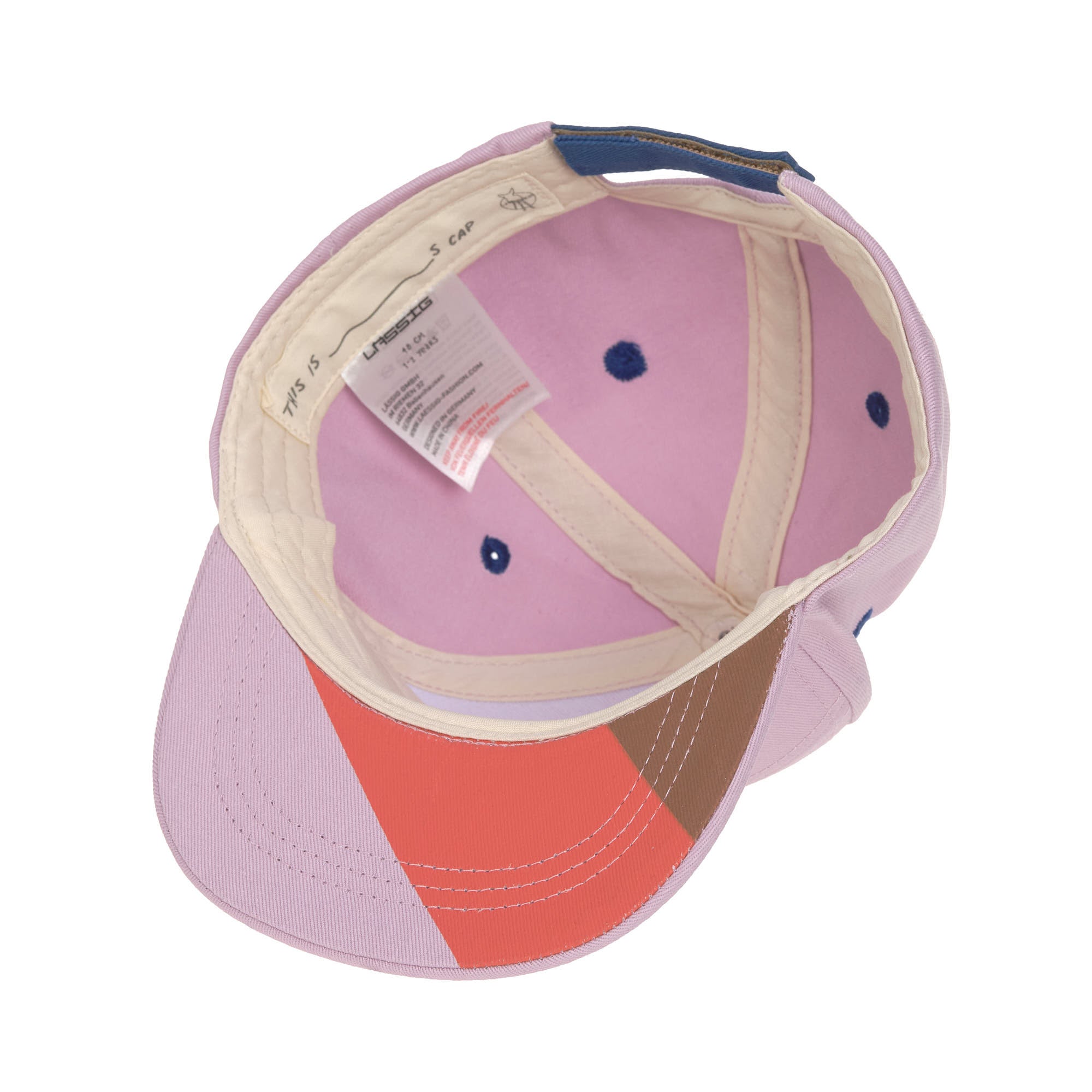 Lässig - Kappe "Kids Cap" | Herz Lila