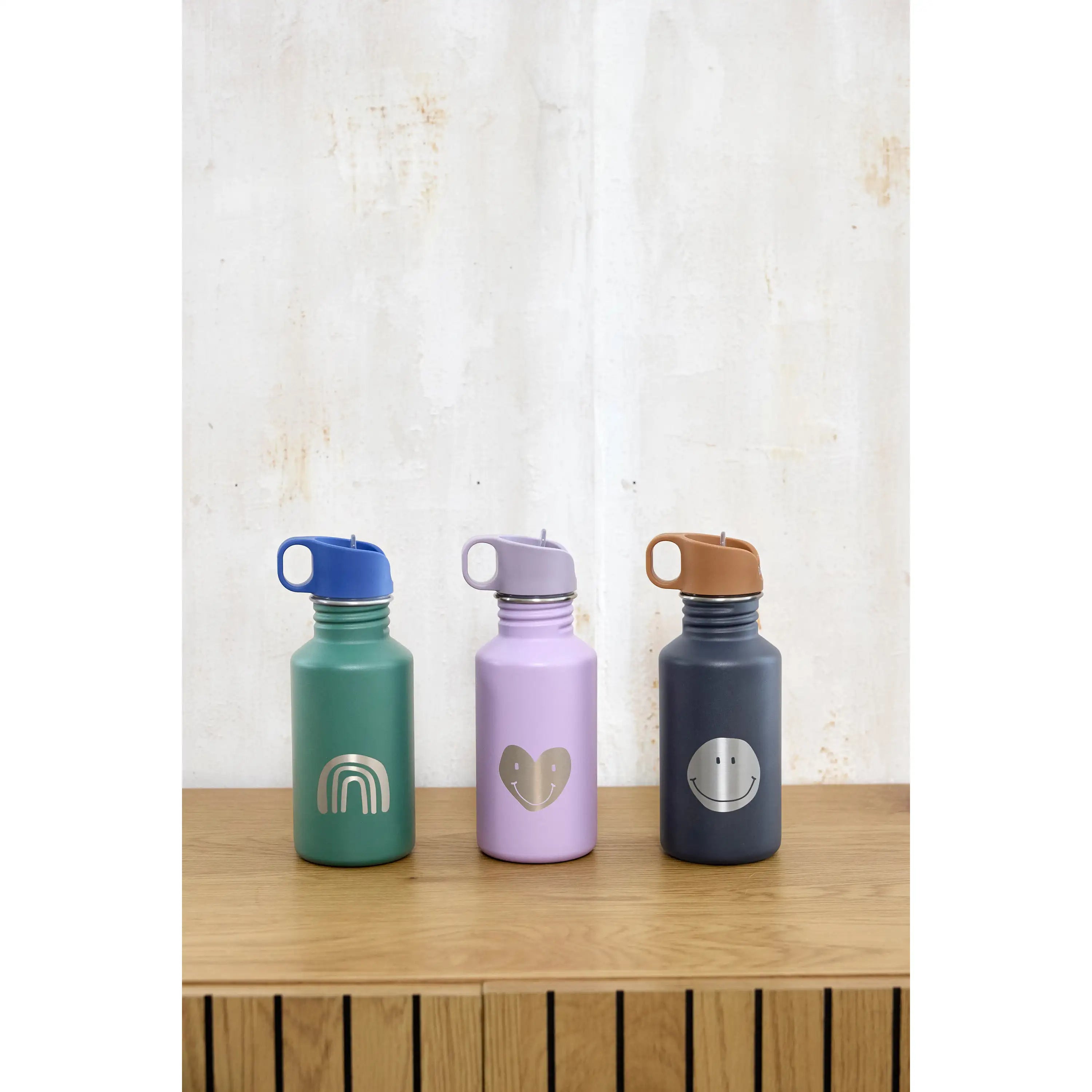 Lässig - Trinkflasche "Bottle Stainless Steel Little Gang" | navy