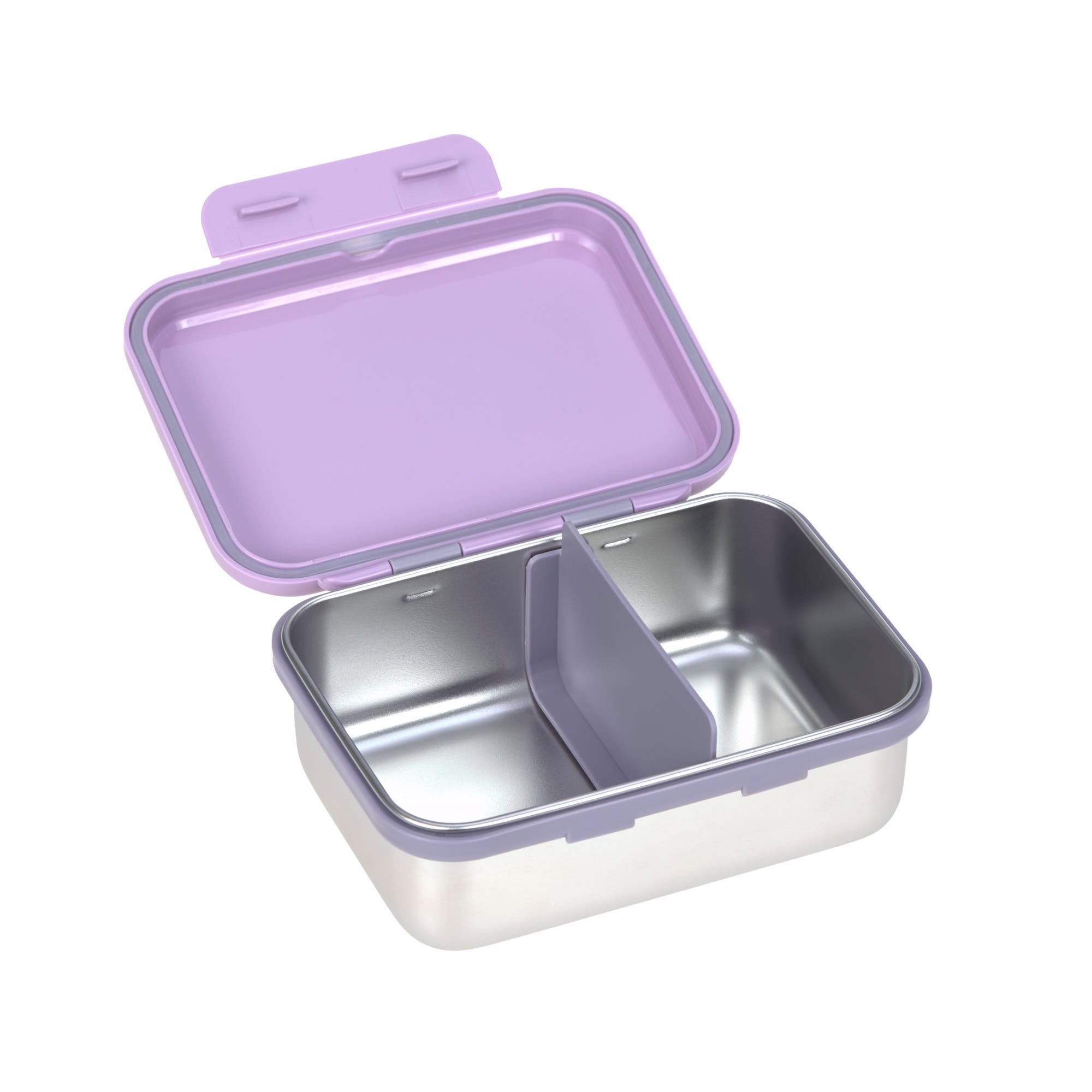 Lässig - Brotdose "Lunchbox Stainless Steel Little Gang " | lilac