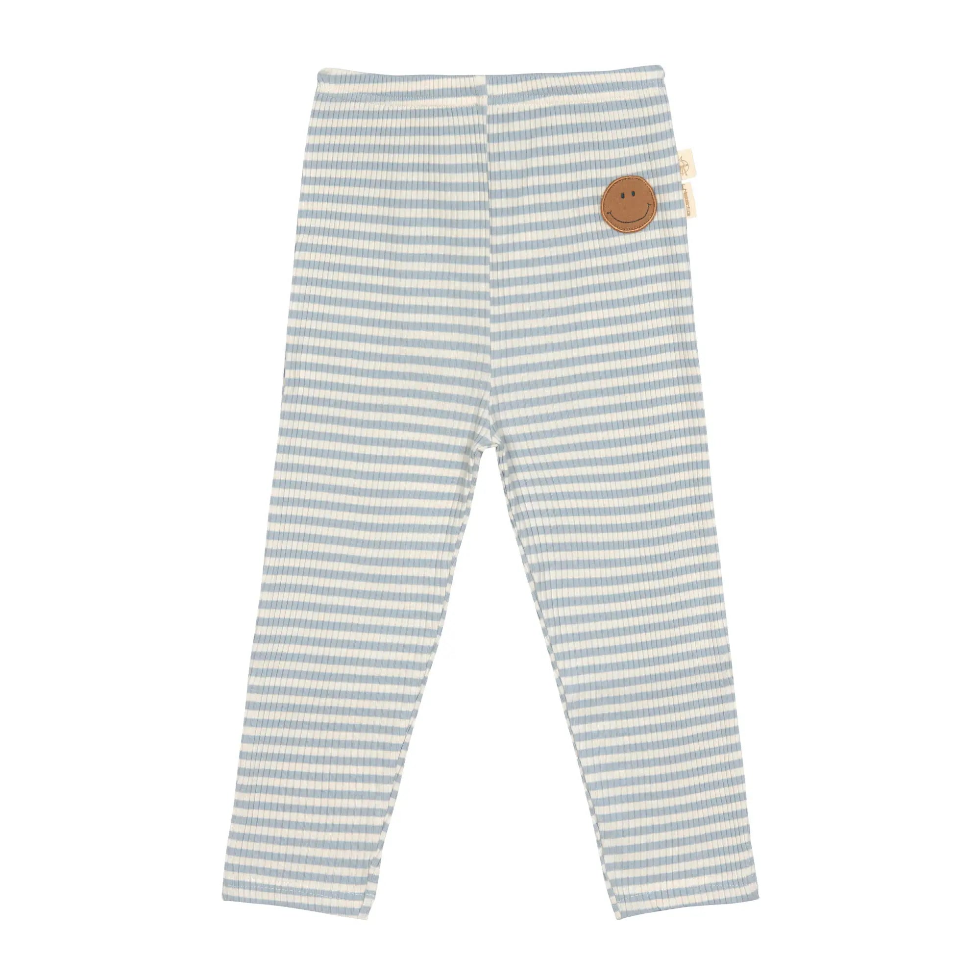 Lässig - Leggings "Leggings Ribbed" | Smile / hellblau