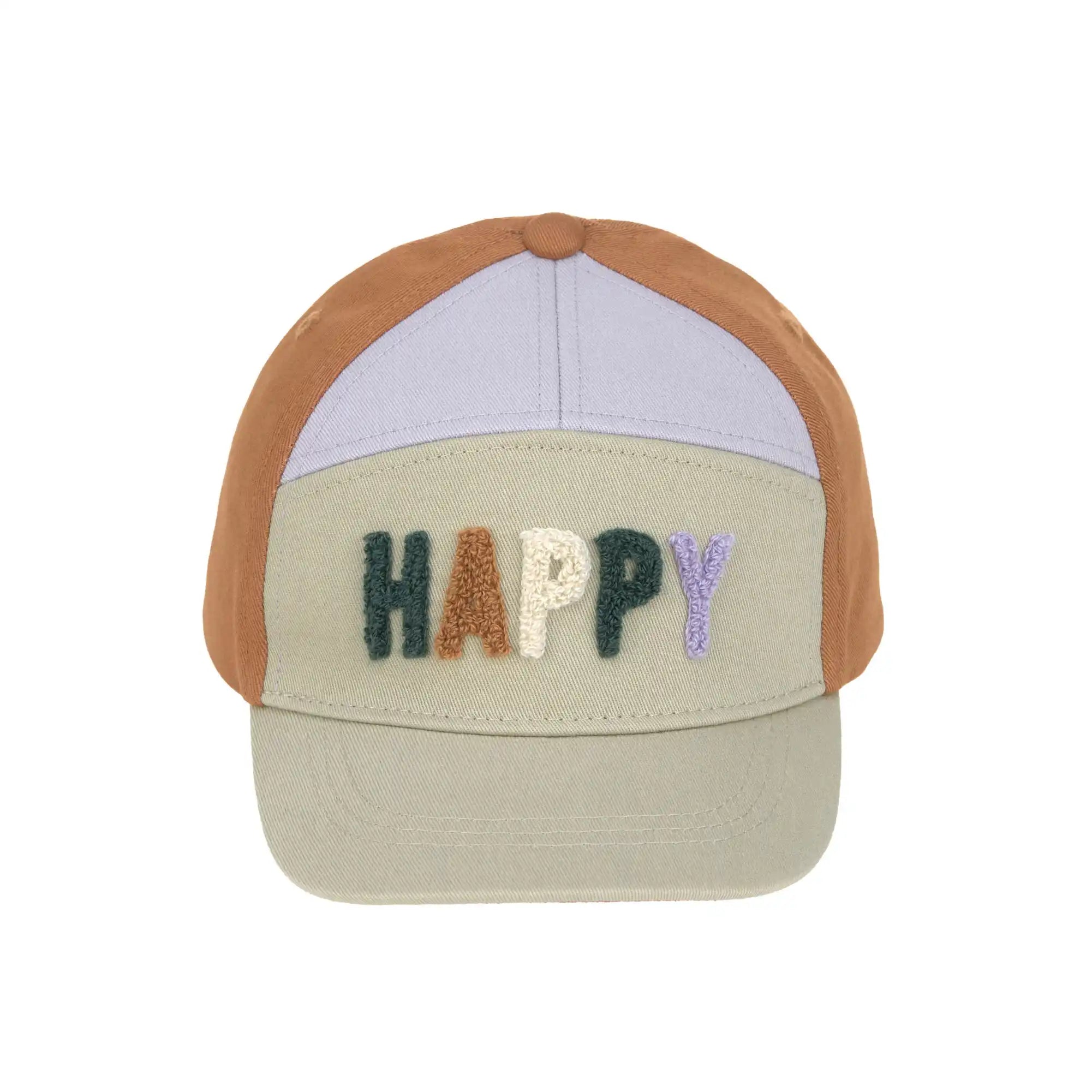 Lässig - Kappe "Kids Base Cap Happy" | light khaki/caramel