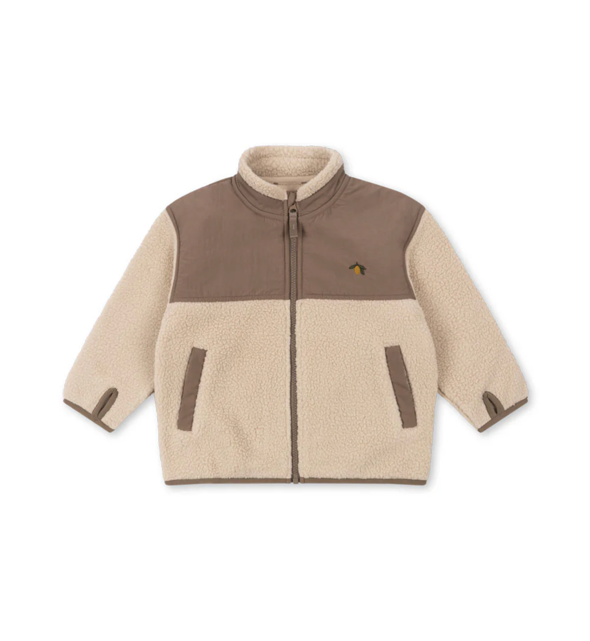 Konges Sløjd - Fleece Jacke "FLYNN FLEECE JACKET GRS" | Oxford Tan