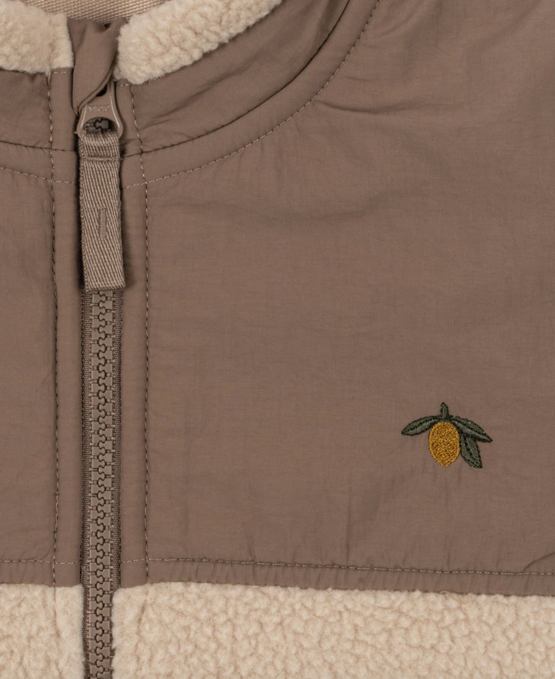 Konges Sløjd - Fleece Jacke "FLYNN FLEECE JACKET GRS" | Oxford Tan