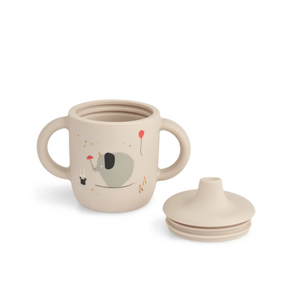 Liewood - Tasse "Neil Sippy Cup" | circus / sandy