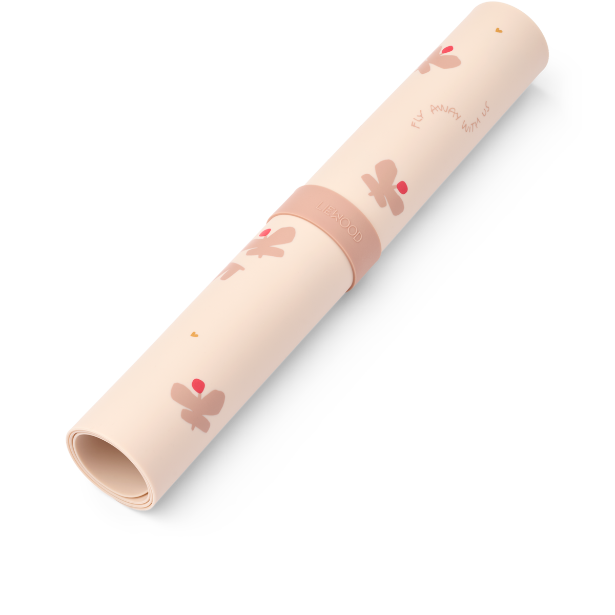 Liewood - Kindertischset "Jude Printed Placemat" | butterfly / apple blossom