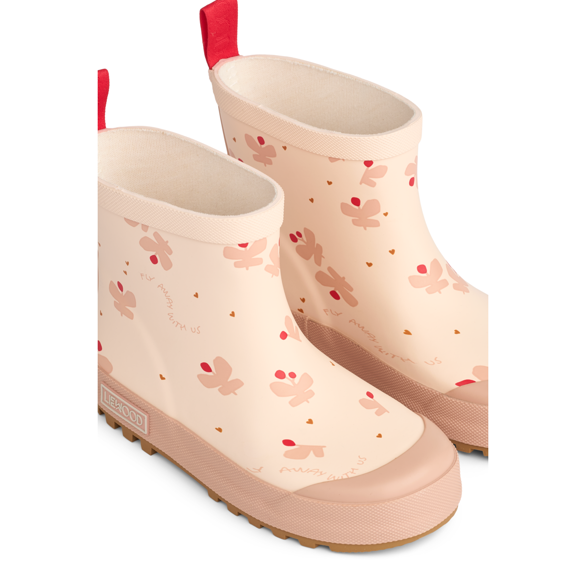 Liewood - Gummistiefel "Tekla Printed Rainboot" | Mini Butterfly / Apple blossom
