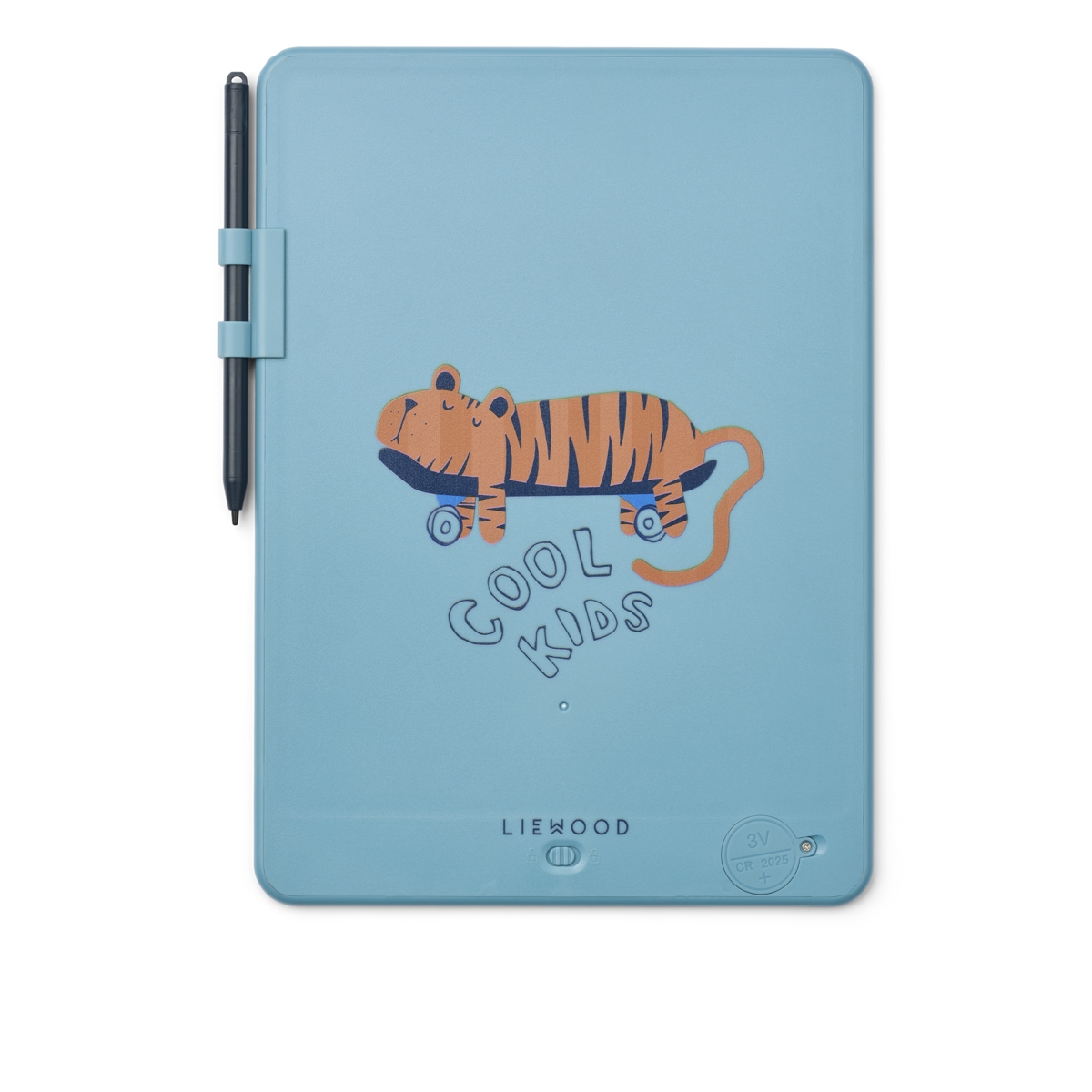 Liewood - Ziechentafel "Zora Magic Drawing Board 10 Inches" | tiger / beach blue